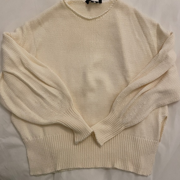 Theory chainette cotton chunky knit sweater - Picture 7 of 8